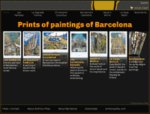 Tablet Screenshot of barcelonaprints.com